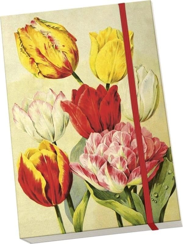 Dekorativ notesbog A5 STNOTE 134 Tulipaner