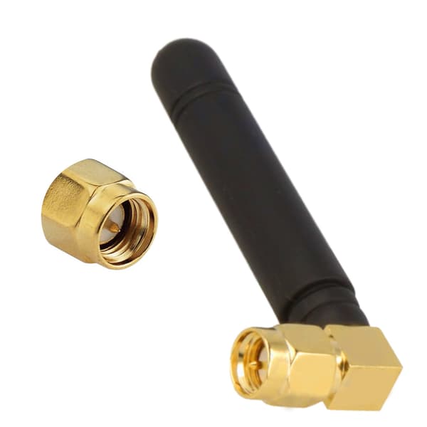 WiFi-antenne 2,4/5 GHz, Bluetooth 3 dBi SMA-stik