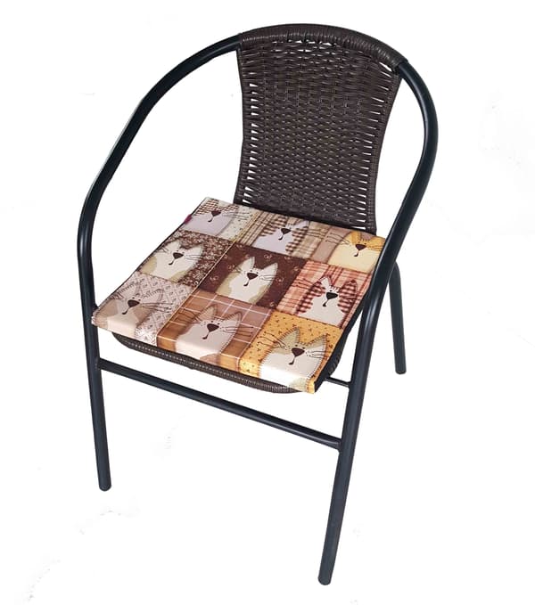 TIPS 40x40 trädgårdsstolsdyna - PEXESO BEIGE