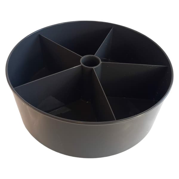 Organizer multifunktionel beholder roterende plastik