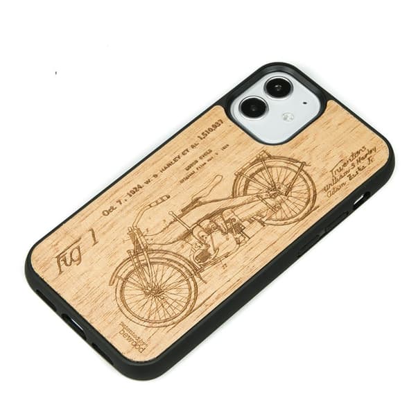 Træcover til iPhone 12 Mini HARLEY PATENT ANIEGRE