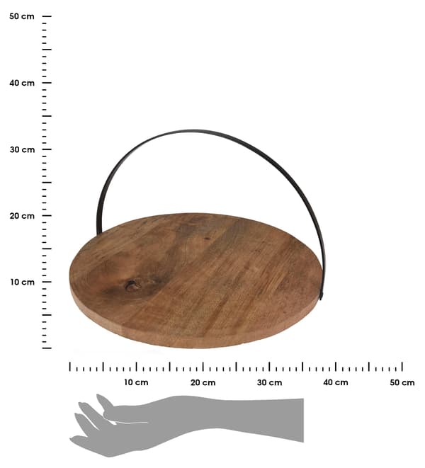 Kagefad i mangotræ, 38 cm