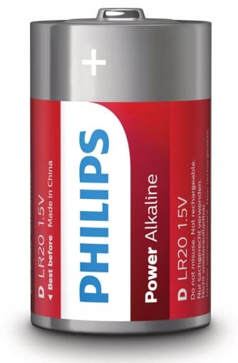 Philips Power Alkaline D -paristot x2