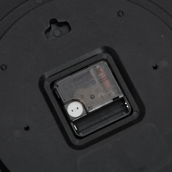 vidaXL Seinäkello sininen Ø25,5 cm polystyreeni ja lasi