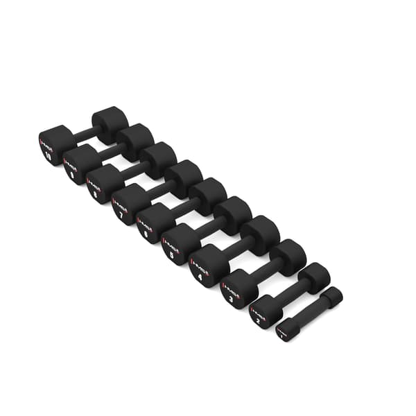 Polyuretanhantlar 2x7kg TPU HPT07 HMS