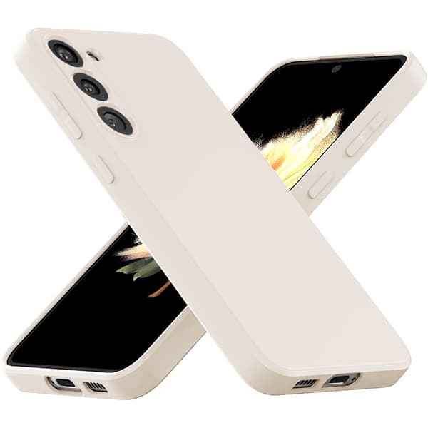 Etui til Samsung Galaxy S23 5G, Silikone Lite, beige