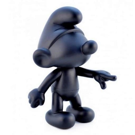 Valpsmurf vinyl matt svart rörlig figur 20 cm