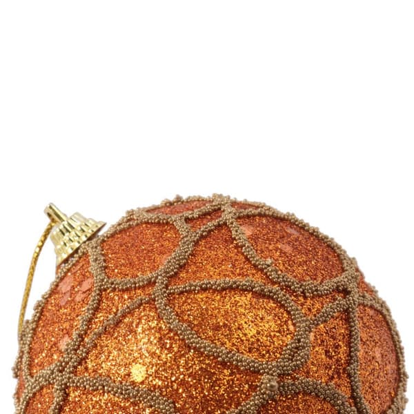 4 kpl styroksipalloja, 6 cm, oranssit