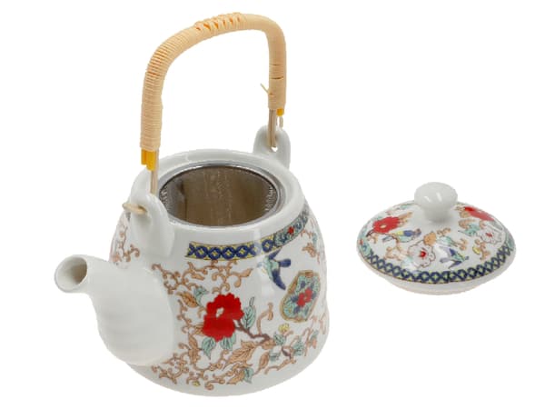 Keramisk elkedel med infuser