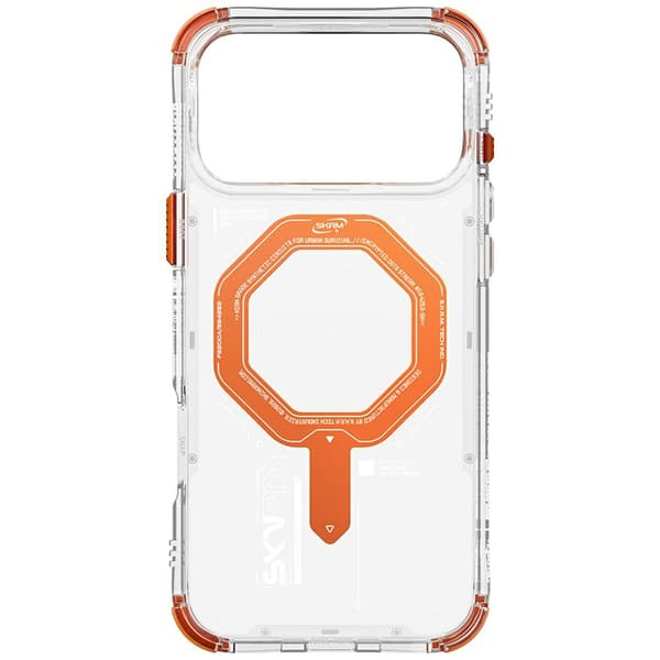 Skinarma Magma-etui til MagSafe til iPhone 17 Pro Max, orange