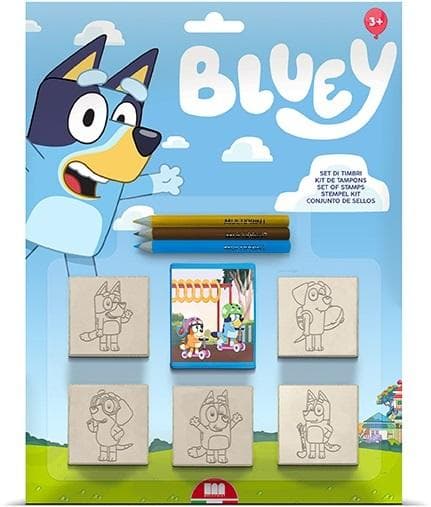 Bluey - Stempler 5 stk.