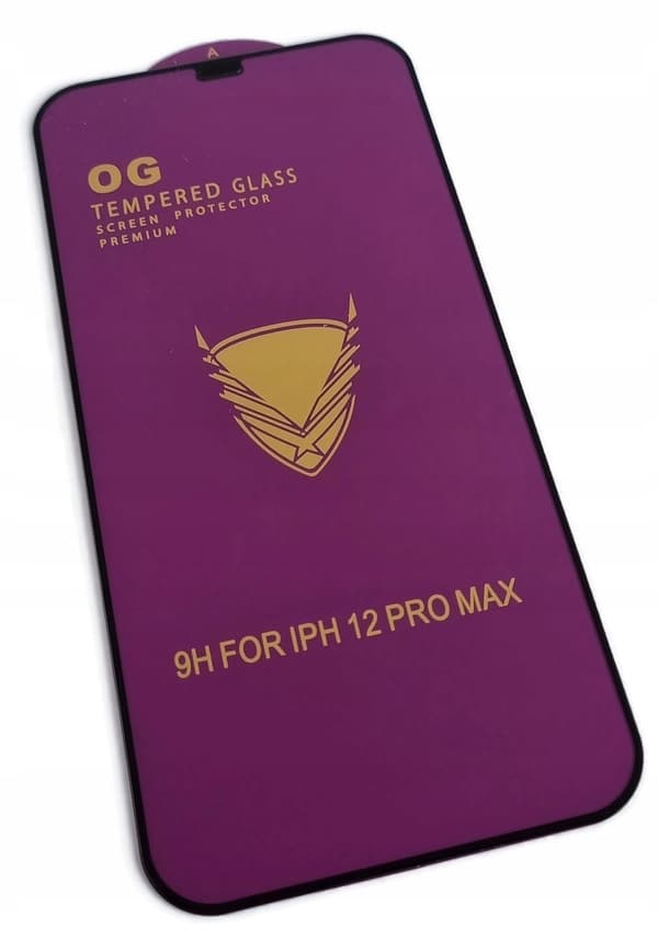 OG helt härdat glas för iPhone 12 Pro Max