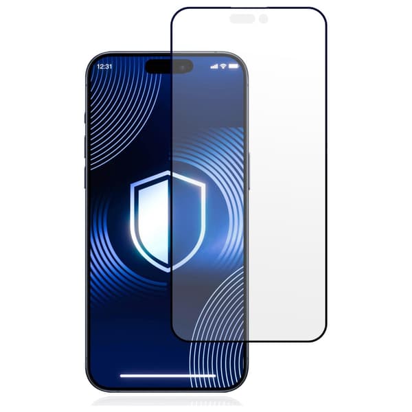 3MK HardGlass Matt Max härdat glas för iPhone 17 Pro