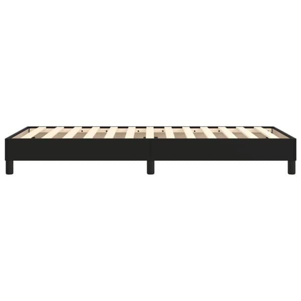 vidaXL sengestel sort 90x200 cm kunstlæder