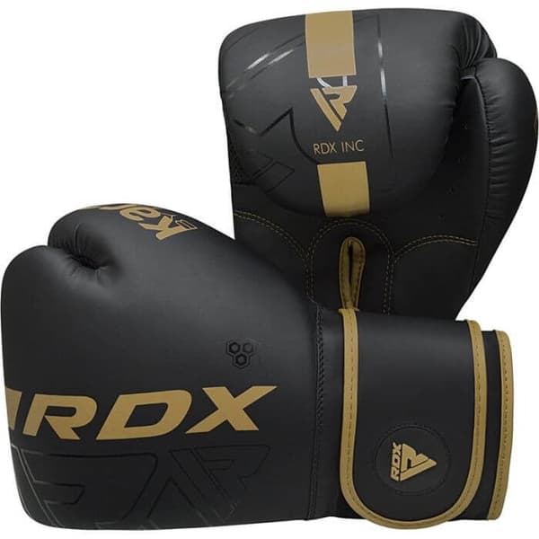 RDX F6 Boksehandsker Sort/Guld 8OZ