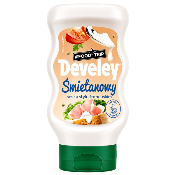 DEVELEY | Flødesauce | 315 ml