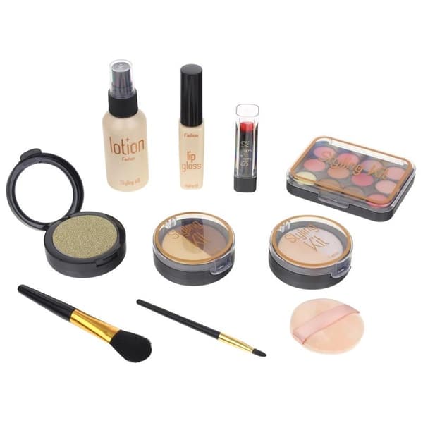 Sæt med kosmetik til maling, styling, makeup, kosmetik til børn
