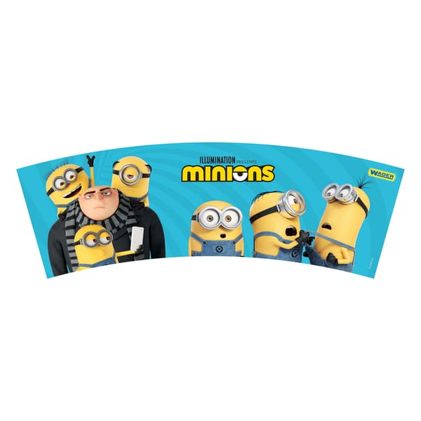 Minions-kottikärryt hiekalla