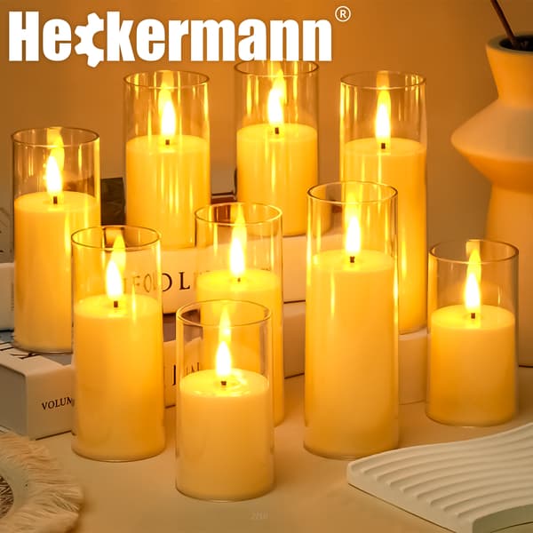 Heckermann RF-0001 LED-kynttilä