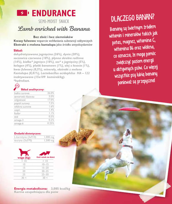 Brit Super Premium Endurance Lammgodis för hundar 150 g