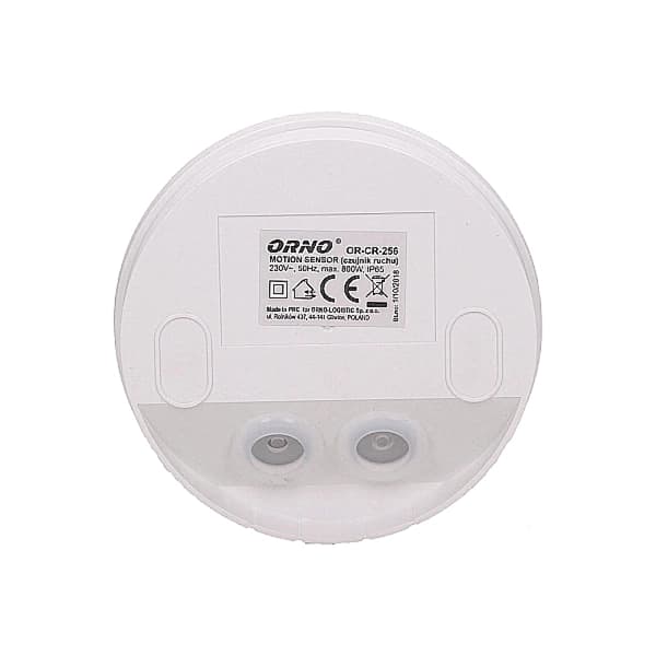 Utomhus LED Skymningssensor Vägg 360 grader 800W Ytmonterad Vit