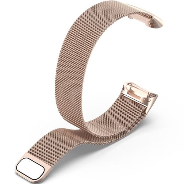 Milanese rem til Fitbit Charge 5, rosaguld