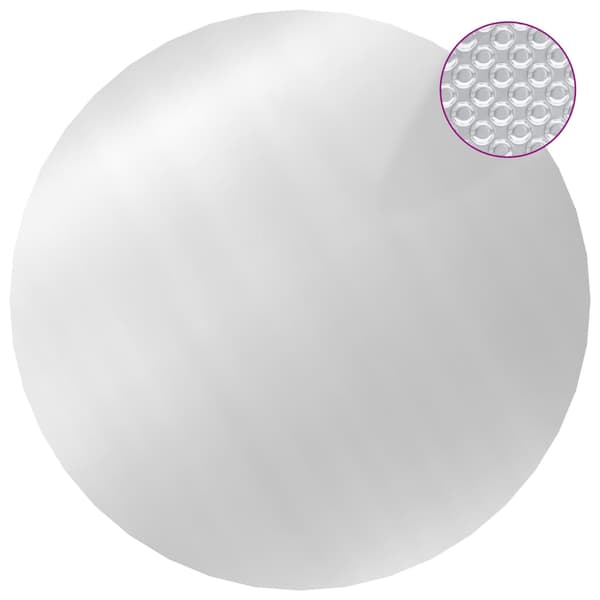 vidaXL Poolfolie silver 455 cm PE