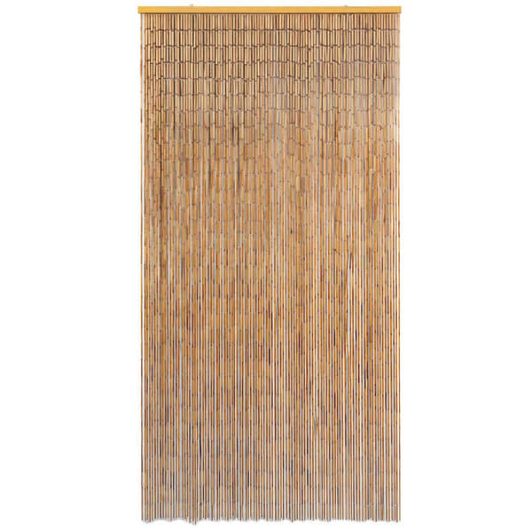 vidaXL Dörrgardin i bambu 100 x 200 cm