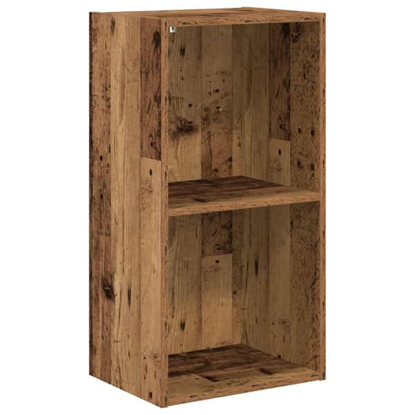 vidaXL bogreol, antik træ, 40x30x77 cm