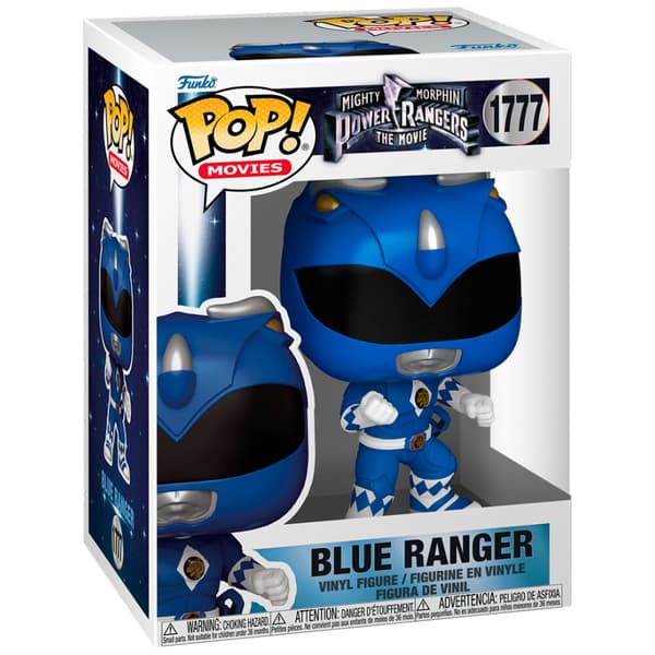 Funko POP Power Rangers 1777 Blå Ranger Samlerfigur