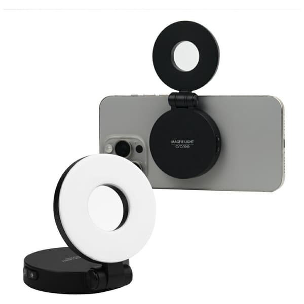 Araree Magfie Light MagSafe Bærbar LED Lampe Sort