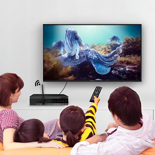 Netværkskort USB WiFi-adapter Wi-Fi-antenne til DVB-T2 HEVC Zenwire WD-1516 dekoder-tuner