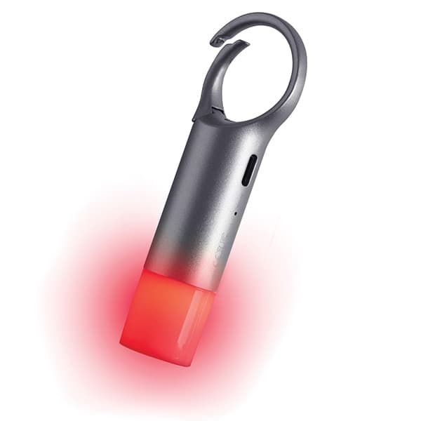 Lexon Nomaday Flash LED Nøglering Grå/Pistol LL137X