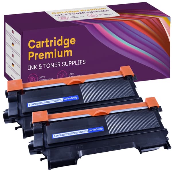 2x toner til Brother GP-B2220 x2 GP