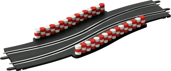 Highway Carrera Go Chicane 2 kpl shikaanirataelementti
