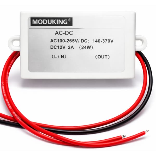 KS-1 AC 230V til DC 12V 2A strømforsyning