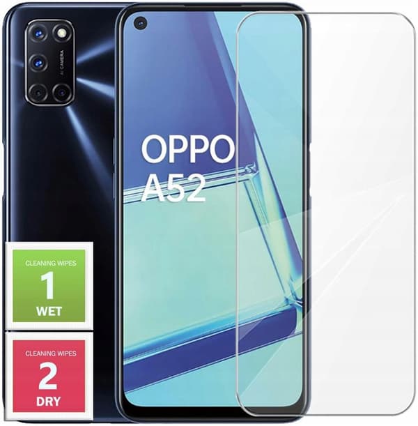 Härdat glas för Oppo A52 - Skyddsglas 2.5D, 9H