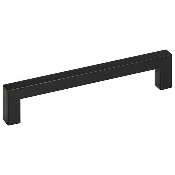 vidaXL skabsgreb 10 stk. sort 160 mm rustfrit stål