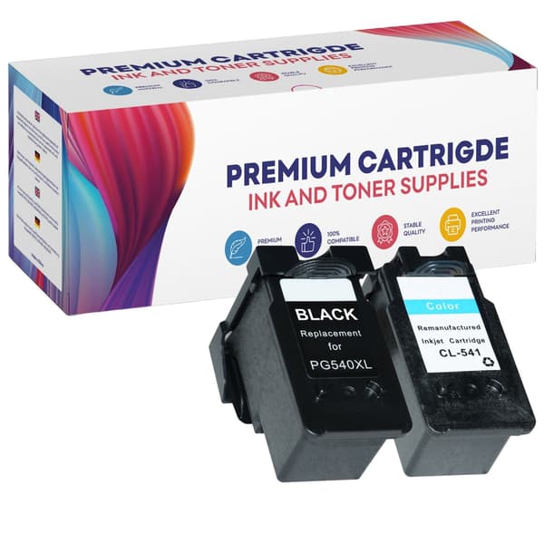 2 blækpatroner til Canon GP-C540XL+C541XL GP