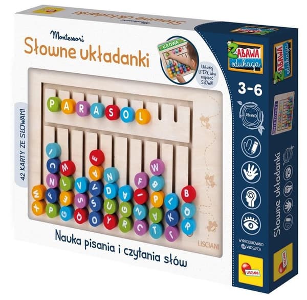Montessori ordpussel
