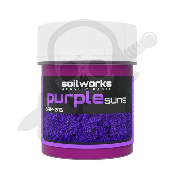 SAP-016 Scale75 Soilworks akryylipasta, violetit auringot