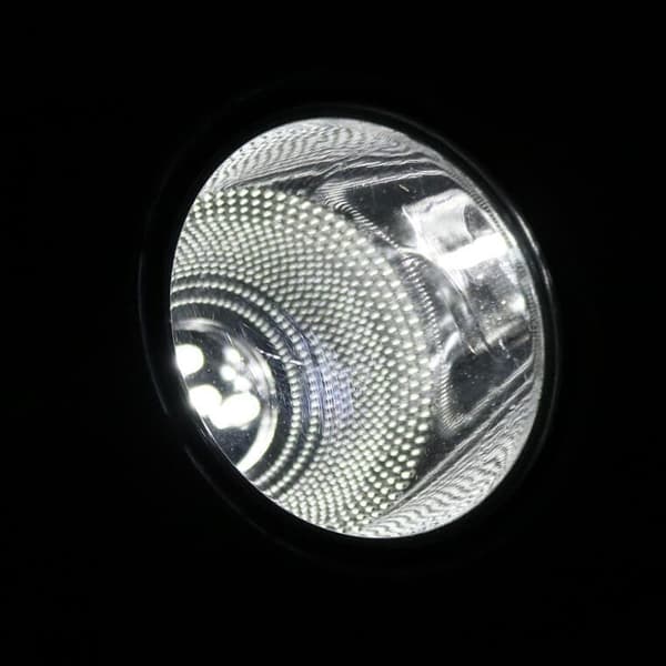 Brun solcellesten med LED til havedekoration