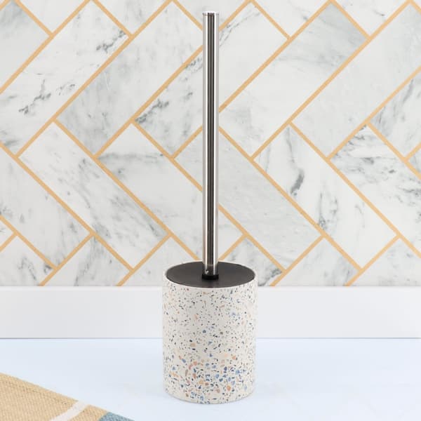 Terrazzo-wc-harja, valkoinen