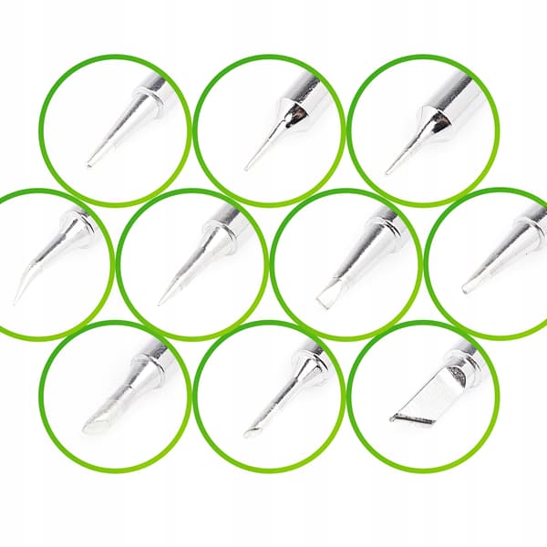 5-delade aluminiumspetsar UTAN LOGOTYP
