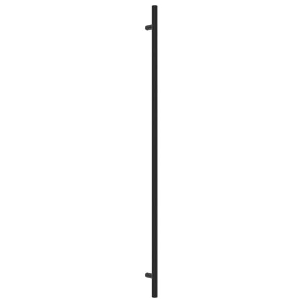 vidaXL skabsgreb 20 stk. sort 480 mm rustfrit stål