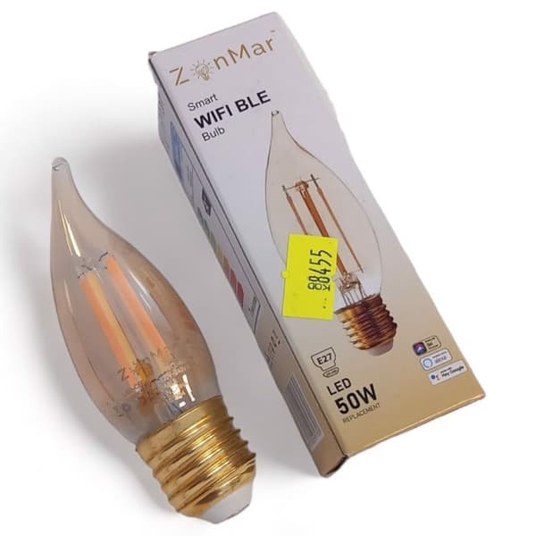 E27 Smart LED WiFi BLE Kertepære 5W ZonMar