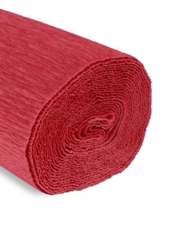 Kreppipaperi 50x250cm 180g vanhapunainen