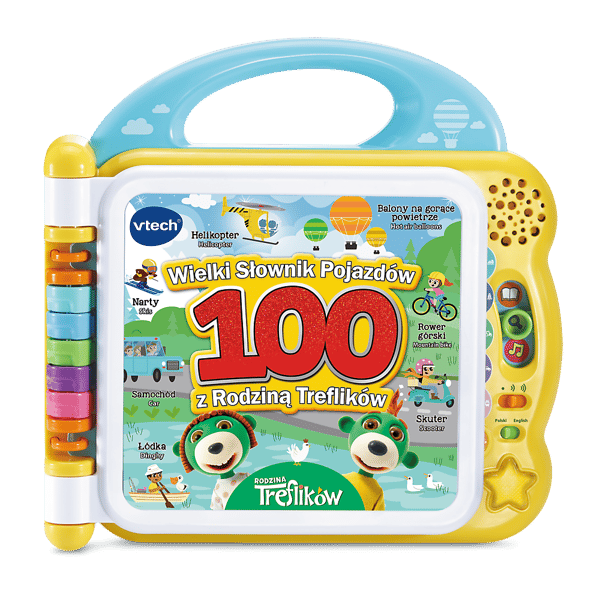 VTech Treflik interaktiivinen leluajoneuvosanakirja