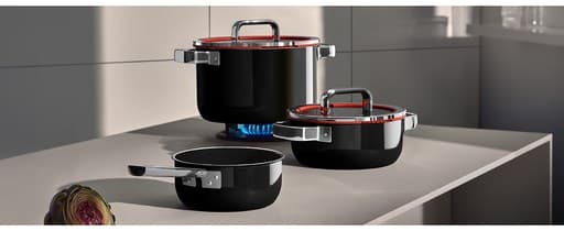 Lav gryde, 24 cm, sort Fusiontec FunctionPro / WMF