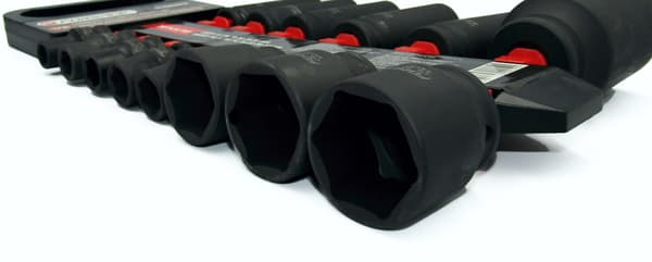 1/2" 10-36 mm lång krafthylsnyckelsats